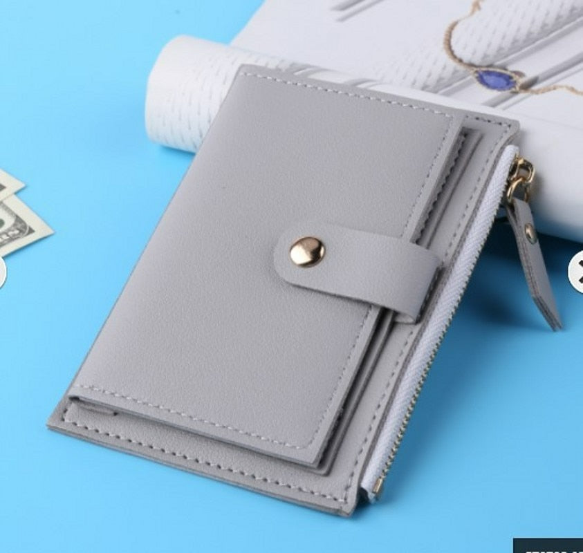 Unistybag Wallets for Women Luxury Designer Wallet Fashion Purses Solid Cute Small Wallet PU Girl Clutch Purse | TageUnlimited