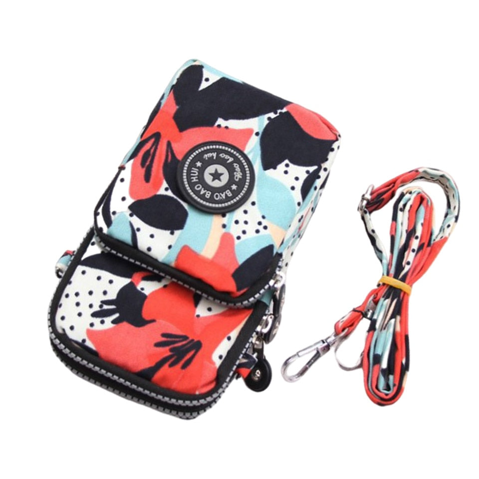 Small Shoulder Bag Nylon Women Mobile Phone Bag Mini Female Messenger Purse Lady Wallet CrossBody Bag Women Handbag | TageUnlimited