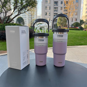 Tyeso Coffee Cup Thermos Bottle Stainless Steel Double-layer Insulation Cold And Hot Travel Mug Vacuum Flask Car Water Bottle | 0 | TageUnlimited
