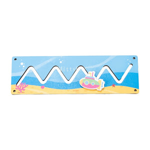 Montessori Busy Board DIY Accessories Early Learning Toy Matching Puzzle Kindergarten Education Hourgla Shoe Maze brain game Toy | TageUnlimited