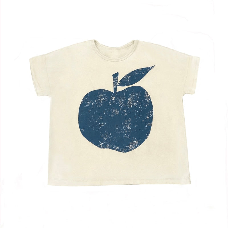 Fashion Kids Summer T-shirts Slub Cotton Toddler Baby Clothes Children Tops Tees For Boys &amp; Girls | TageUnlimited