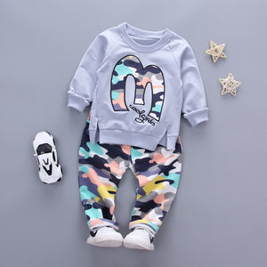 Baby Boys/Girls Clothes Children Letter Hoodies Jacket Pants 2Pcs/sets Toddler Fashion Costume Kids Tracksuits | TageUnlimited