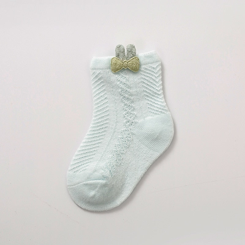 Thin Baby Socks Summer Breathable Mesh Socks Newborn Toddler Cartoon Boys Socks Princess Girls Clothing Accessories  0-2Y | TageUnlimited