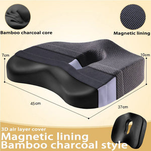 Memory Foam Seat Cushion Orthopedic Pillow Coccyx Office Chair Cushion Car Seat Pillow Wheelchair Massage Vertebrae Seat Pad | TageUnlimited