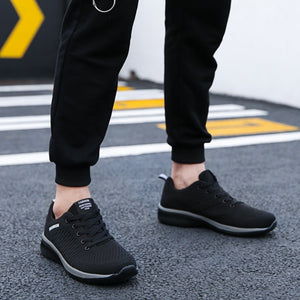 Athletic Shoes for Men Shoes Sneakers Black Shoes Casual Men Women Knit Sneakers Breathable Athletic Running Walking Gym Shoes | TageUnlimited