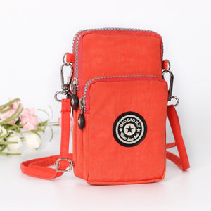 Small Shoulder Bag Nylon Women Mobile Phone Bag Mini Female Messenger Purse Lady Wallet CrossBody Bag Women Handbag | TageUnlimited