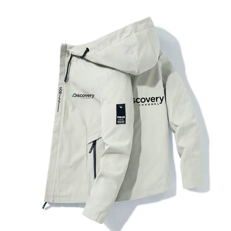 Discovery Bomber jacket Men windproof zipper jacket Fashion outdoor adventure jacket Spring and Autumn casual work jacket | TageUnlimited
