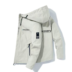 Discovery Bomber jacket Men windproof zipper jacket Fashion outdoor adventure jacket Spring and Autumn casual work jacket | TageUnlimited