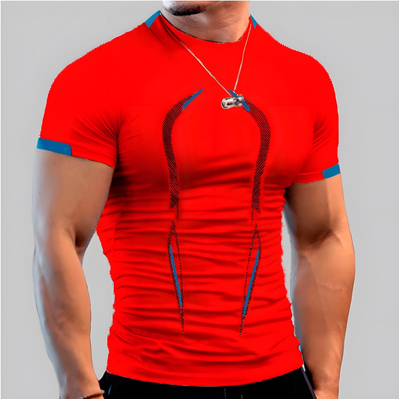 Quick Dry Summer Running Shirt Sport Shirt Sport T-shirt Man Training Man T-shirt Fitness Top Oversized Short Sleeved Clothing | TageUnlimited