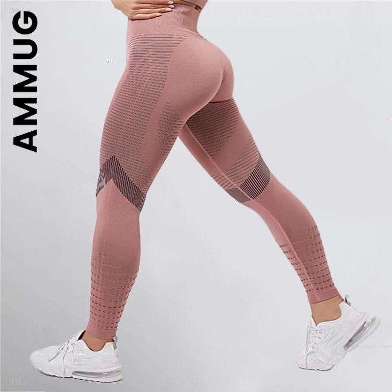 Women Seamless New Tights High Waist Women Leggings Large Size Sporty Yoga Leggings Gym Scrunch Yoga Pants Women Female | TageUnlimited