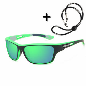 Vintage Mens Polarized Sunglasses Men Outdoor Sports Windproof Sand Classic Driving Fishing Sun Glasses UV400 Protection | TageUnlimited