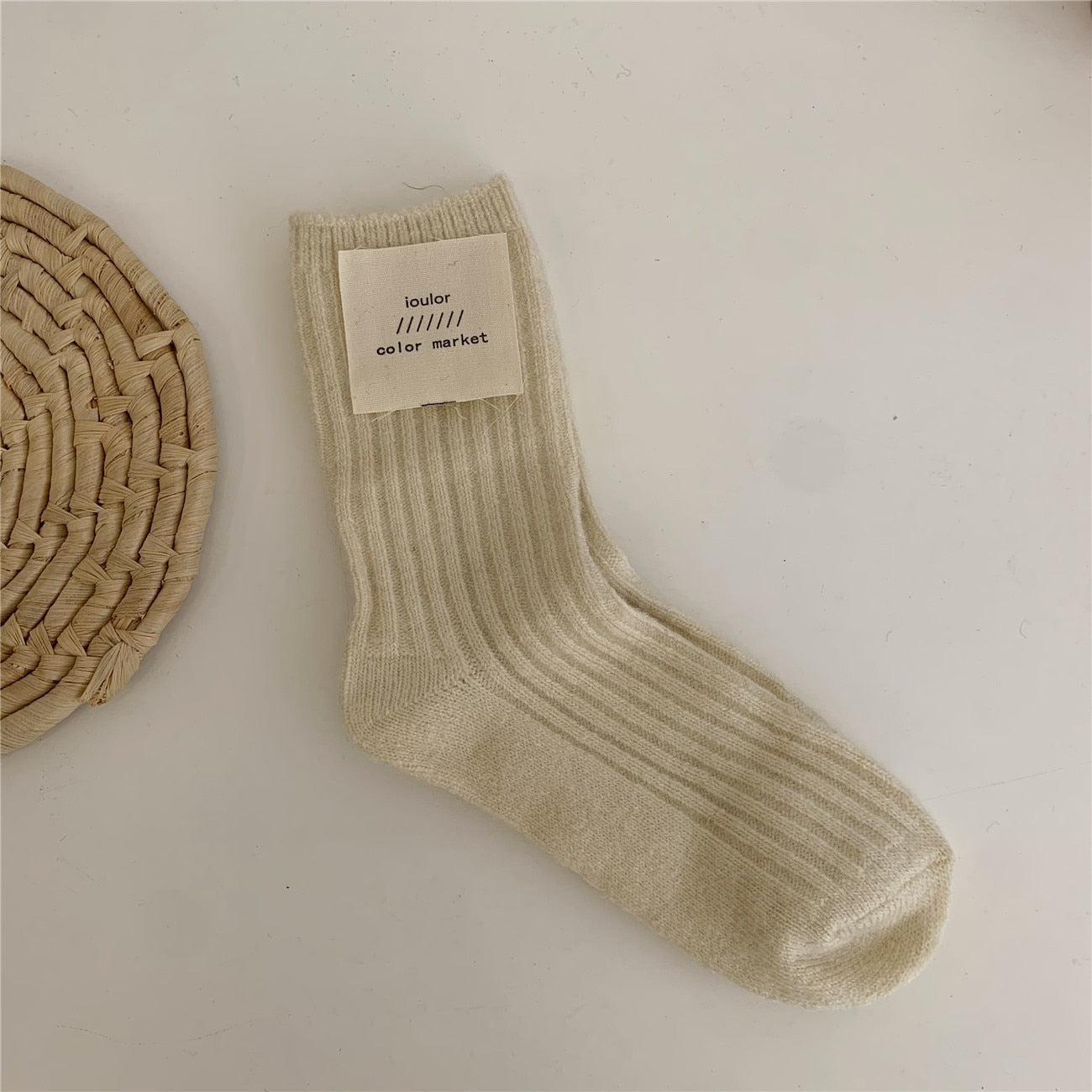 Women Socks Warm Wool Winter Thick Snow Casual Cashmere Business Socks Harajuku Designer Socks | TageUnlimited