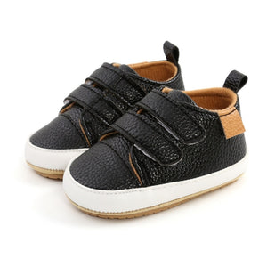 PU Casual Baby Shoes Kids Sneakers Baby Girl Boy Solid Color Kids Shoes Socks Infant Toddler Non Slip Sports Shoes | TageUnlimited