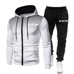 Brand New Fall Men CCM Sets Pants Clothing Sweatsuit Cardigan Fashion Hoodies Clothes Trousers Sportswear Sweatpants Tracksuits | TageUnlimited