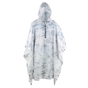 Impermeable Raincoat Poncho Outdoor Military Tactical Rainwear Camping Hiking Hunting Ghillie Suits Travel Umbrella Rain Gear | TageUnlimited