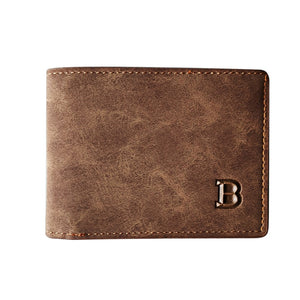 New Fashion PU Leather Wallets for Men with Coin Bag Zipper Small Money Purses Dollar Slim Purse New Design Men&#39;s Wallet | TageUnlimited