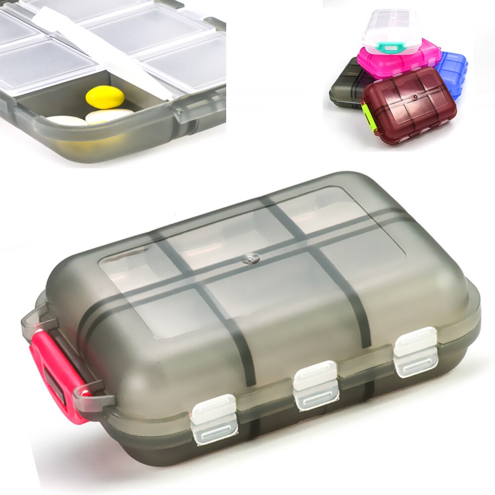 Tcare Travel Pill Organizer Moisture Proof Pills Box for Pocket Purse Daily Pill Case Portable Medicine Vitamin Holder Container | TageUnlimited