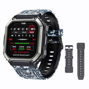 Smart Watch Men Big Battery Music Play Fitness Tracker Bluetooth Dial Call Sport Smartwatch Men for IOS Android | TageUnlimited