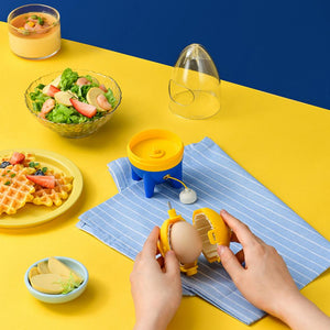 Rocket Manual Golden Egg Puller Scrambler Household Egg White Yolk Mixer Albumen Blender Without Breaking Eggs Kitchen Tools | TageUnlimited