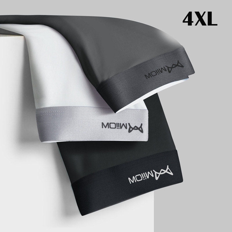 High Quality 3pcs/set Graphene Men Underwear Panty Man Boxer Shorts AAA Antibacterial Ice Silk Panties Men&#39;s Breather Underpants | TageUnlimited