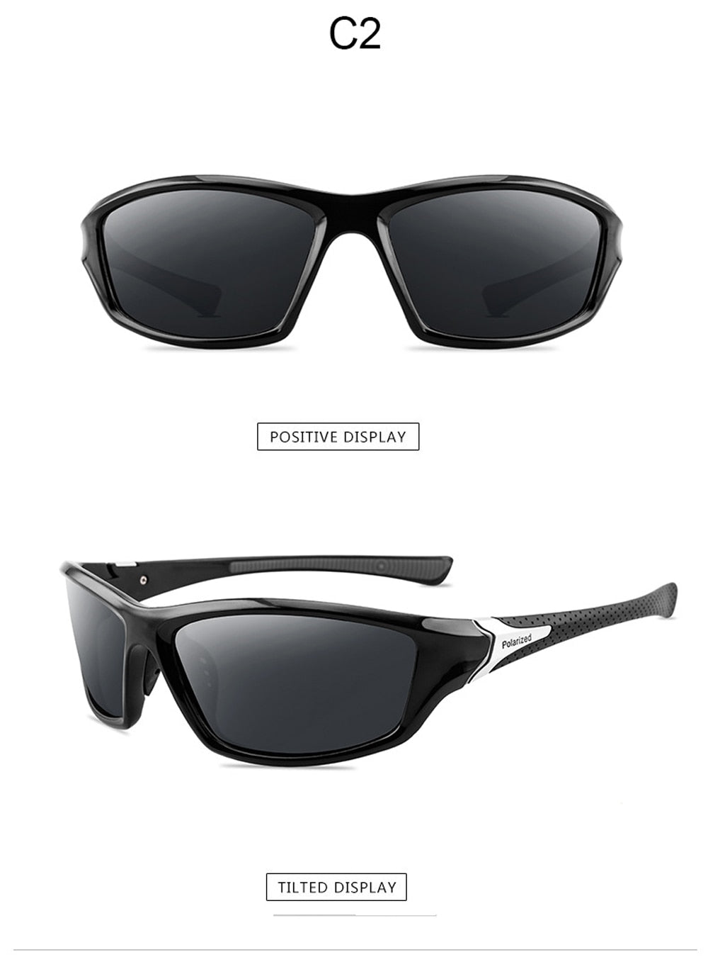 Unisex 100% UV400 Polarised Driving Sun Glasses For Men Polarized Stylish Sunglasses Male Goggle Eyewears | TageUnlimited