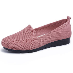 Mesh Breathable Sneakers Women Breathable Light Slip on Flat Casual Shoes Ladies Loafers Socks Shoes Women Zapatillas Mujer | TageUnlimited