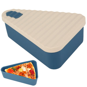 Reusable Silicone Pizza Pack Box Triangular Pizza Storage Container Sandwich Dessert Cake Microwave Lunch Box Kids Bento Box | 0 | TageUnlimited
