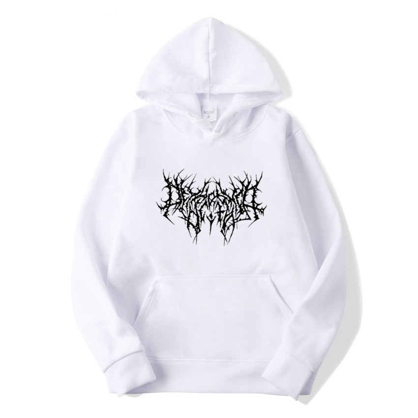 New Gothic Oversized Hoodie Long Sleeve Harajuku Sweater Men and Women Aesthetic Hip Hop Retro Friends Winter Men&#39;s Sweater | 0 | TageUnlimited