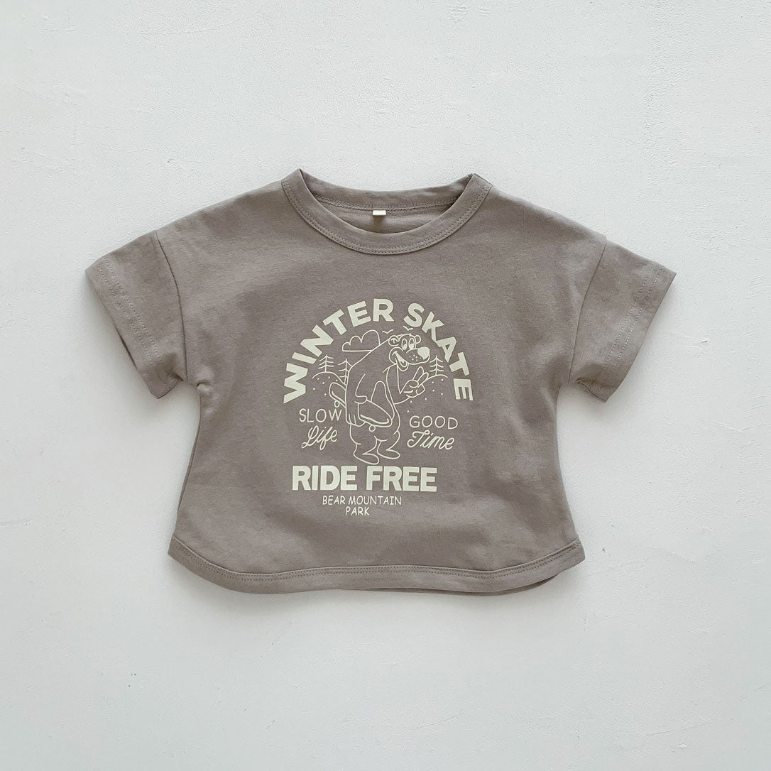 Fashion Kids Summer T-shirts Slub Cotton Toddler Baby Clothes Children Tops Tees For Boys &amp; Girls | TageUnlimited