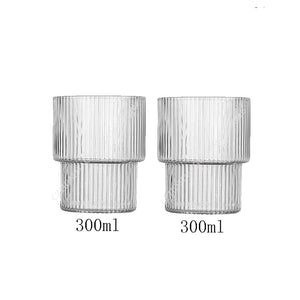 6/4/2/1Pcs American Coffee Mug Heat-Resistant Glass Cups Transparent Tea Mug Water Cup for Drinking Milk Beertea Juice Tumblers | 0 | TageUnlimited
