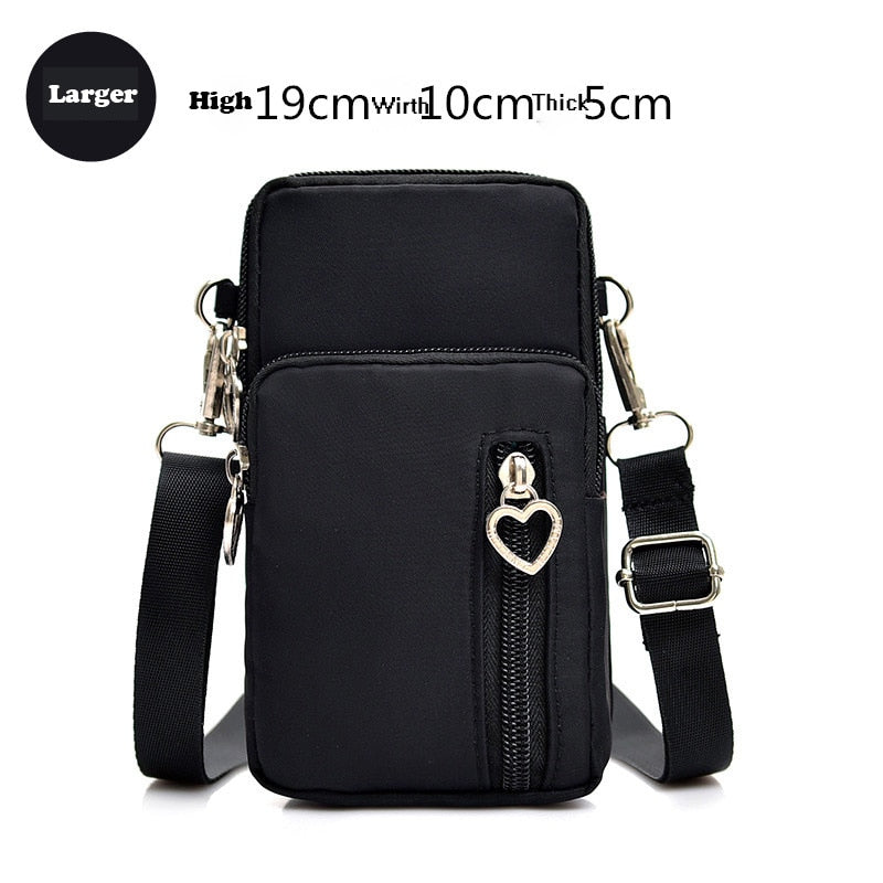 Universal Mobile Phone Bag For Samsung/iPhone/Huawei/HTC/LG Case Wallet Outdoor Sport Arm Purse Shoulder Bag Women Phone Pouch | TageUnlimited