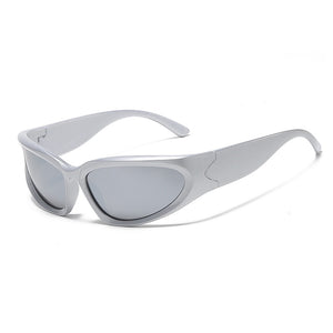 Popular Women Sunglasses  Punk Sunglasses Unique Sports Sun Glasses Men UV400 Goggle Shades Mirror Colorful Y2k Eyewear | TageUnlimited