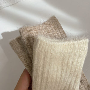 Women Socks Warm Wool Winter Thick Snow Casual Cashmere Business Socks Harajuku Designer Socks | TageUnlimited