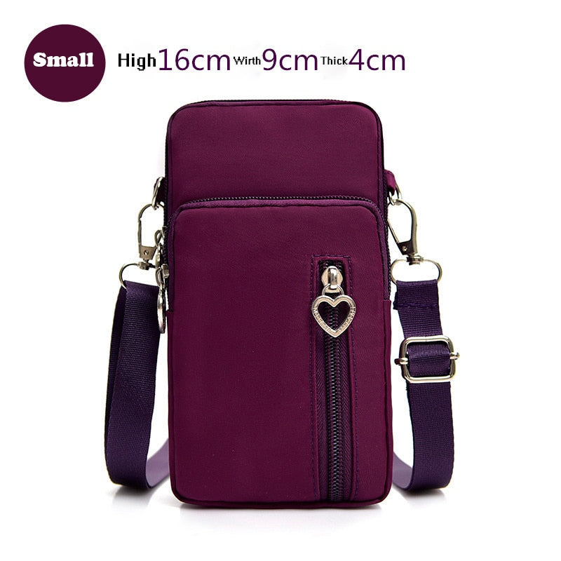 Universal Mobile Phone Bag For Samsung/iPhone/Huawei/HTC/LG Case Wallet Outdoor Sport Arm Purse Shoulder Bag Women Phone Pouch | TageUnlimited