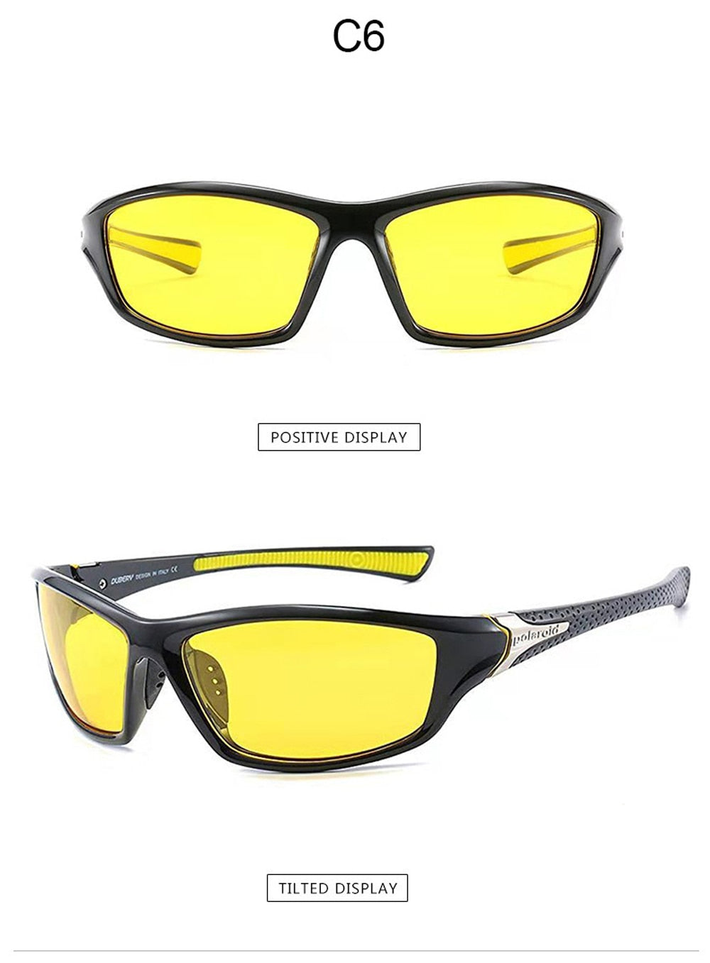 Unisex 100% UV400 Polarised Driving Sun Glasses For Men Polarized Stylish Sunglasses Male Goggle Eyewears | TageUnlimited