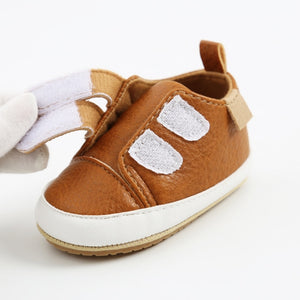 PU Casual Baby Shoes Kids Sneakers Baby Girl Boy Solid Color Kids Shoes Socks Infant Toddler Non Slip Sports Shoes | TageUnlimited