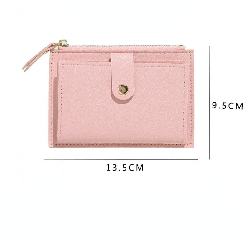 Unistybag Wallets for Women Luxury Designer Wallet Fashion Purses Solid Cute Small Wallet PU Girl Clutch Purse | TageUnlimited