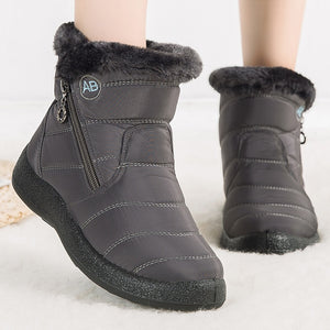 Women Boots Watarproof Ankle Boots For Winter Shoes Women Keep Warm Snow Botines Female  Luxury Zipper Winter Botas Mujer | TageUnlimited