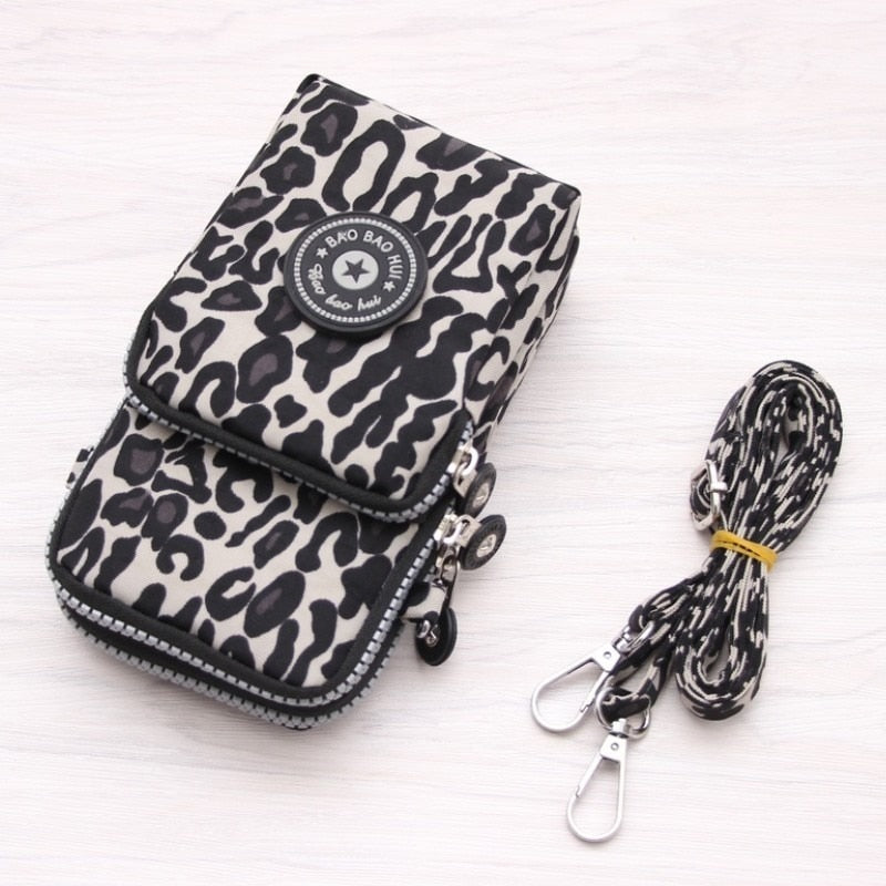 Small Shoulder Bag Nylon Women Mobile Phone Bag Mini Female Messenger Purse Lady Wallet CrossBody Bag Women Handbag | TageUnlimited