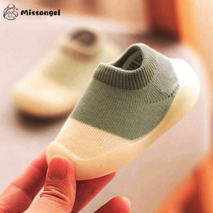 Baby Socks Shoes Infant Color Matching Cute Kids Boys Shoes Doll Soft Soled Child Floor Sneaker BeBe Toddler Girls First Walkers | TageUnlimited