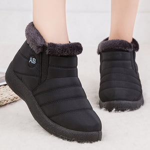 Women Boots Watarproof Ankle Boots For Winter Shoes Women Keep Warm Snow Botines Female  Luxury Zipper Winter Botas Mujer | TageUnlimited