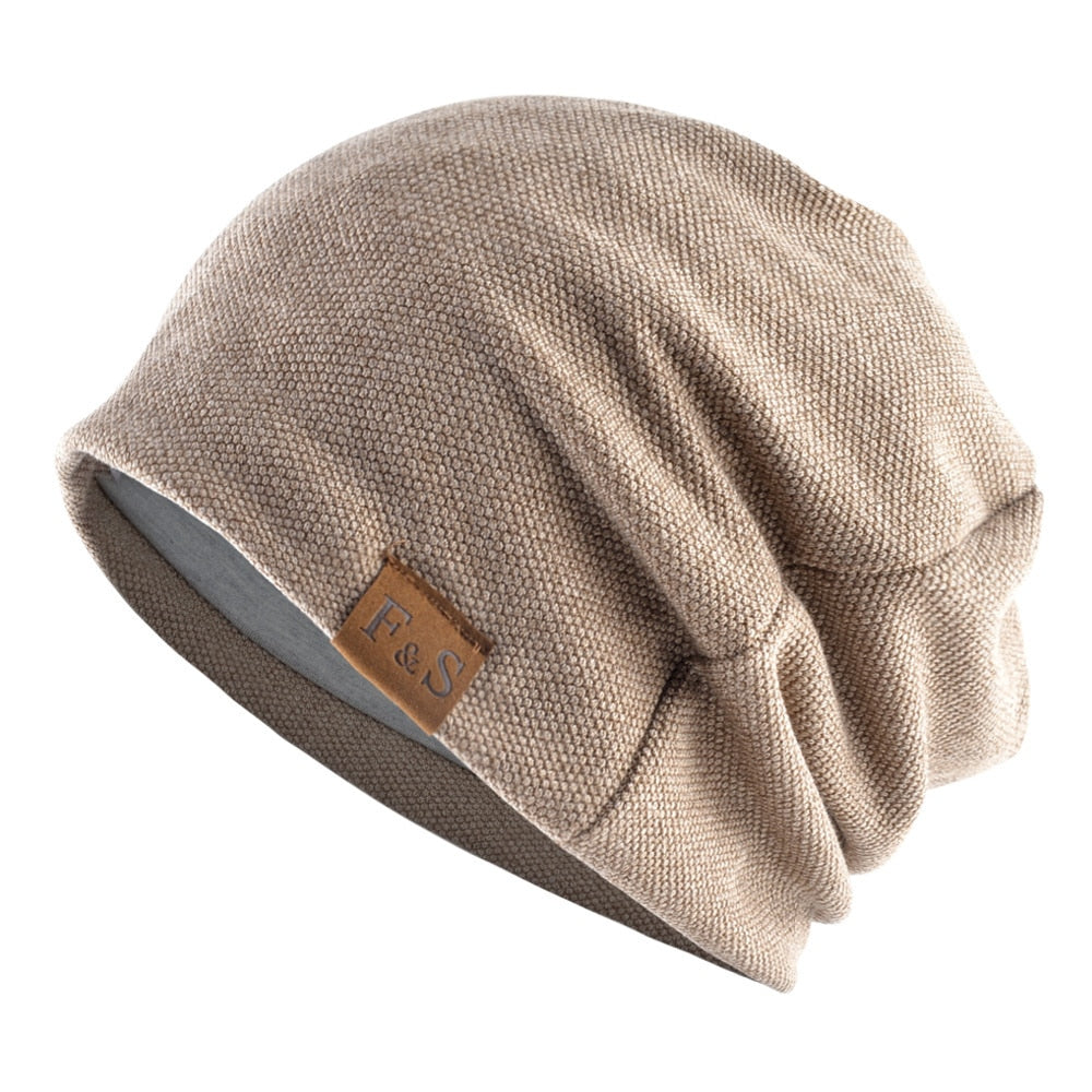 Men Women  Winter Warm Beanies Skullies Knitted Solid Casual Brand Soft Knitting Hat Outdoor Plus Velvet | TageUnlimited