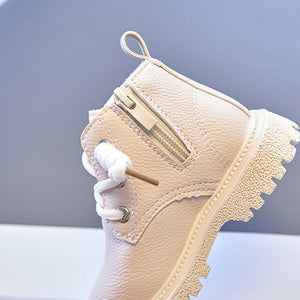 Baby Kids Short Boots Boys Shoes Autumn Winter Leather Children Boots Fashion Toddler Girls Boots Boots Kids Snow Shoes E08091 | TageUnlimited