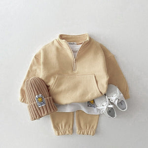 Baby Boys/Girls Clothes Children Toddler Fashion Costume Kids Tracksuits Letter Hoodies Jacket Pants 2Pcs Sets | TageUnlimited