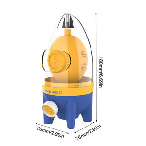 Rocket Manual Golden Egg Puller Scrambler Household Egg White Yolk Mixer Albumen Blender Without Breaking Eggs Kitchen Tools | TageUnlimited