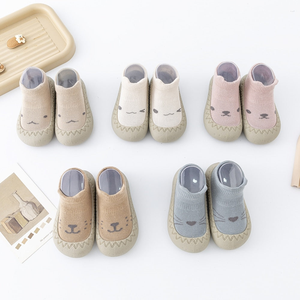 Baby Shoes Baby Walkers Toddler First Walker Baby Girl Kids Soft Rubber Sole Baby Boy Shoe Cotton Anti-slip 0-3Y Spring Autumn | TageUnlimited