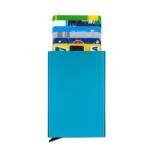Anti-theft ID Credit Card Holder Porte Carte Thin Aluminium Metal Wallets Pocket Case Bank Women Men Credit Card Box | TageUnlimited