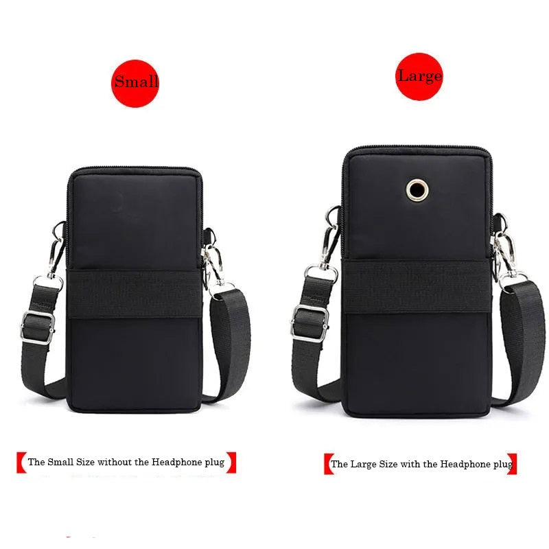 Universal Mobile Phone Bag For Samsung/iPhone/Huawei/HTC/LG Case Wallet Outdoor Sport Arm Purse Shoulder Bag Women Phone Pouch | TageUnlimited