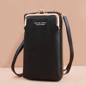 3 Style Women Bags Soft Leather Wallets Touch Screen Cell Phone Purse Crossbody Shoulder Strap Handbag for Lady | TageUnlimited