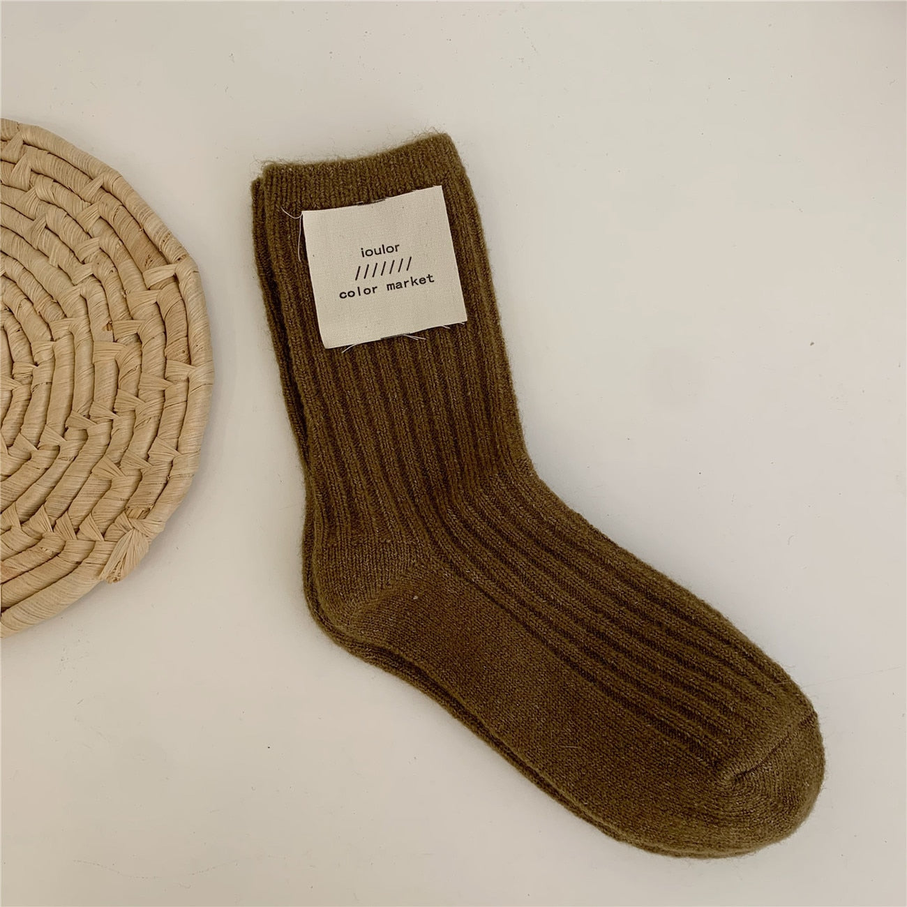 Women Socks Warm Wool Winter Thick Snow Casual Cashmere Business Socks Harajuku Designer Socks | TageUnlimited